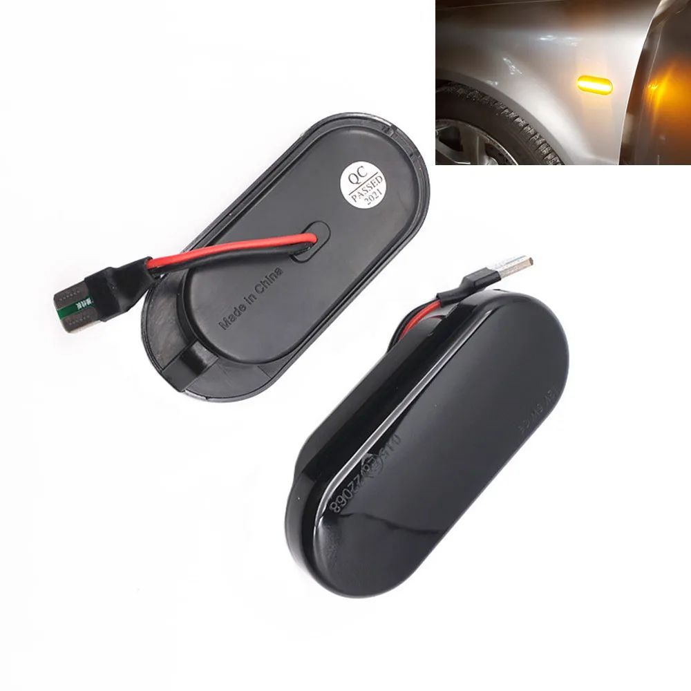 Dynamic LED Side Marker Lights for SEAT Leon 1P, Ibiza 6L/6J & Exeo – Smoked Sequential Turn Signal Upgrade