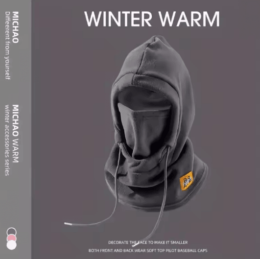 Winter 3 in 1 Balaclava Hat with Mask and Neck Warmer