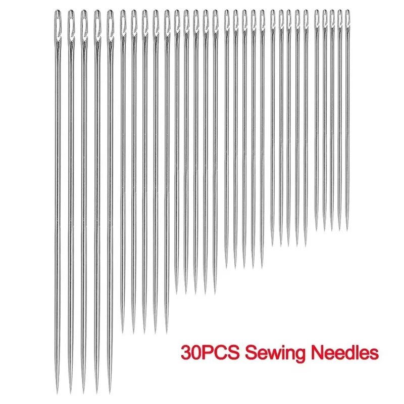 EasyThread Self-Threading Sewing Needles – Blind Stitch Needles Set (30 PCS)