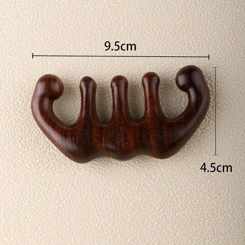 Wooden Massage Comb, Wood Massager, Scalp Head Oil Massager, Scalp Hair Comb