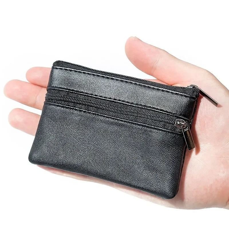 Mini Zipper Coin Purse Wallet for Men Women and Kids