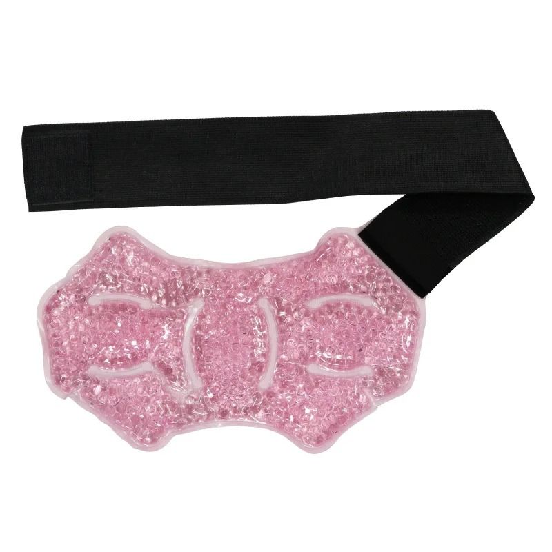 Reusable Ankle and Foot Ice Compress Wrap with Gel Beads