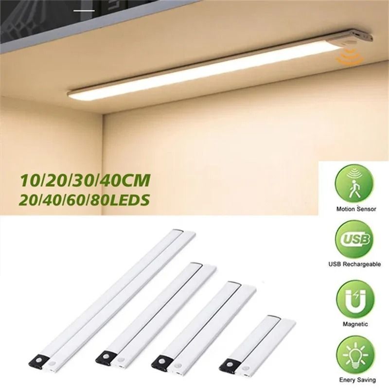 Ultra-Thin Magnetic Wireless LED Smart Night Light