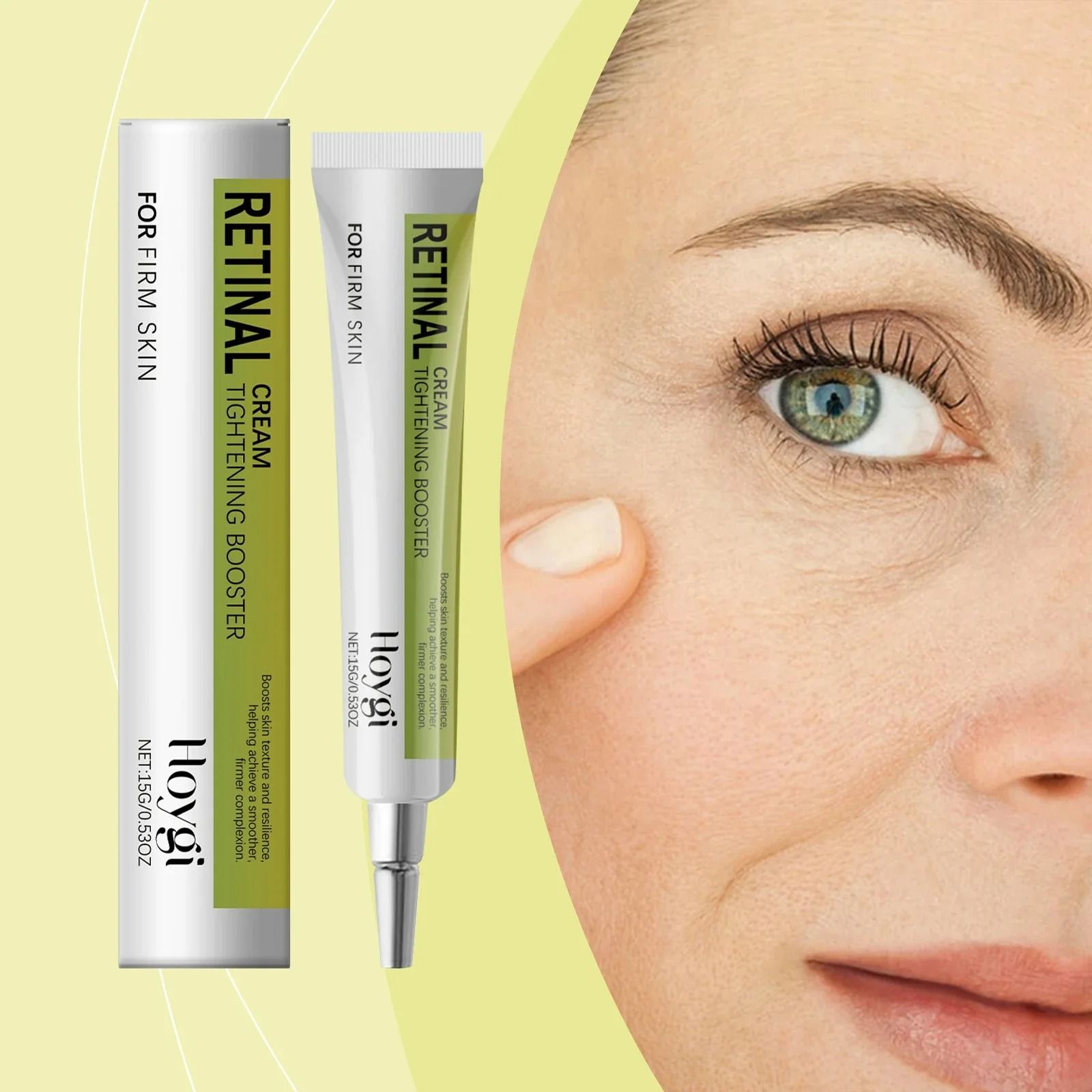 Korean Retinol Wrinkle Remover Cream – Tightening and Firming Anti-Aging Serum for Fine Lines, Pore Care, and Deep Moist