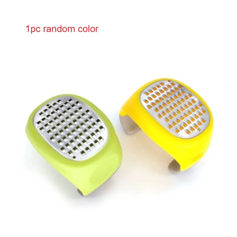4-in-1 Stainless Steel Grater & Slicer – Lemon Zester, Cheese Grater, Garlic & Ginger Shredder Compact Kitchen Tool