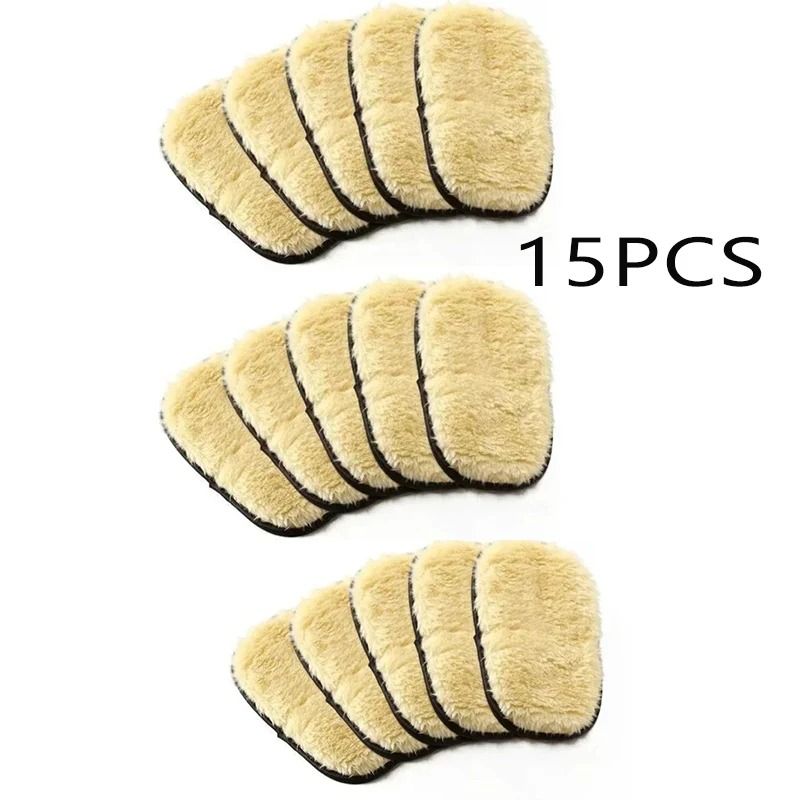 Plush Imitation Wool Car Wash Glove Thick Microfiber Cleaning Mitt