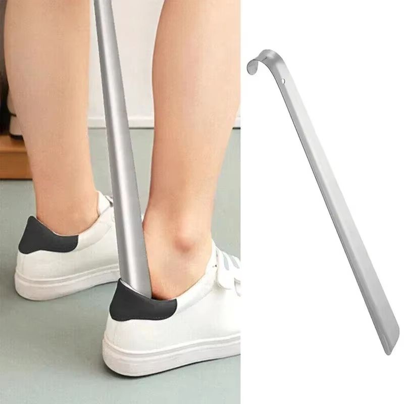 31.50in Extra Long Stainless Steel Shoe Horn Long Handle Shoe Lifter and Remover Tool
