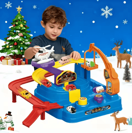 Educational Car Track Set for Kids Creative Track Collection Toy for Boys Girls