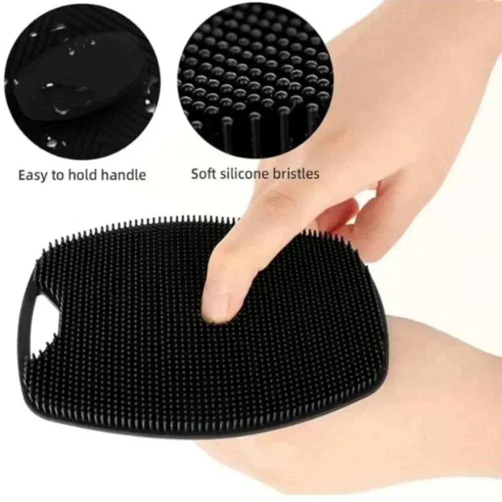Soft Silicone Body Cleansing Brush for Exfoliation and Daily Bath Care