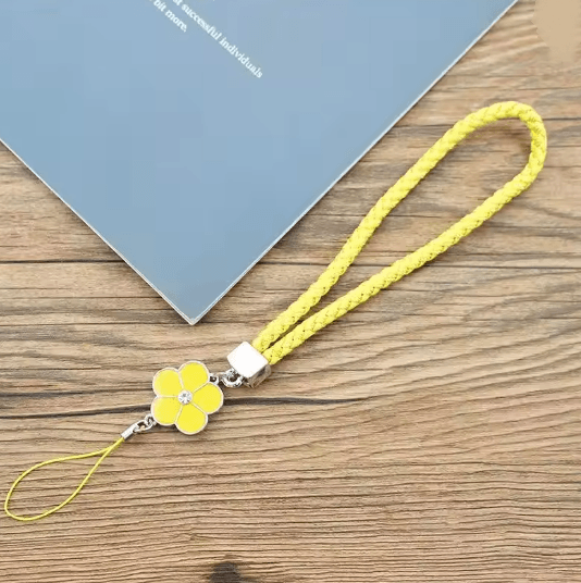 Cute Flower Phone Wrist Strap Universal Phone Lanyard Keychain Strap