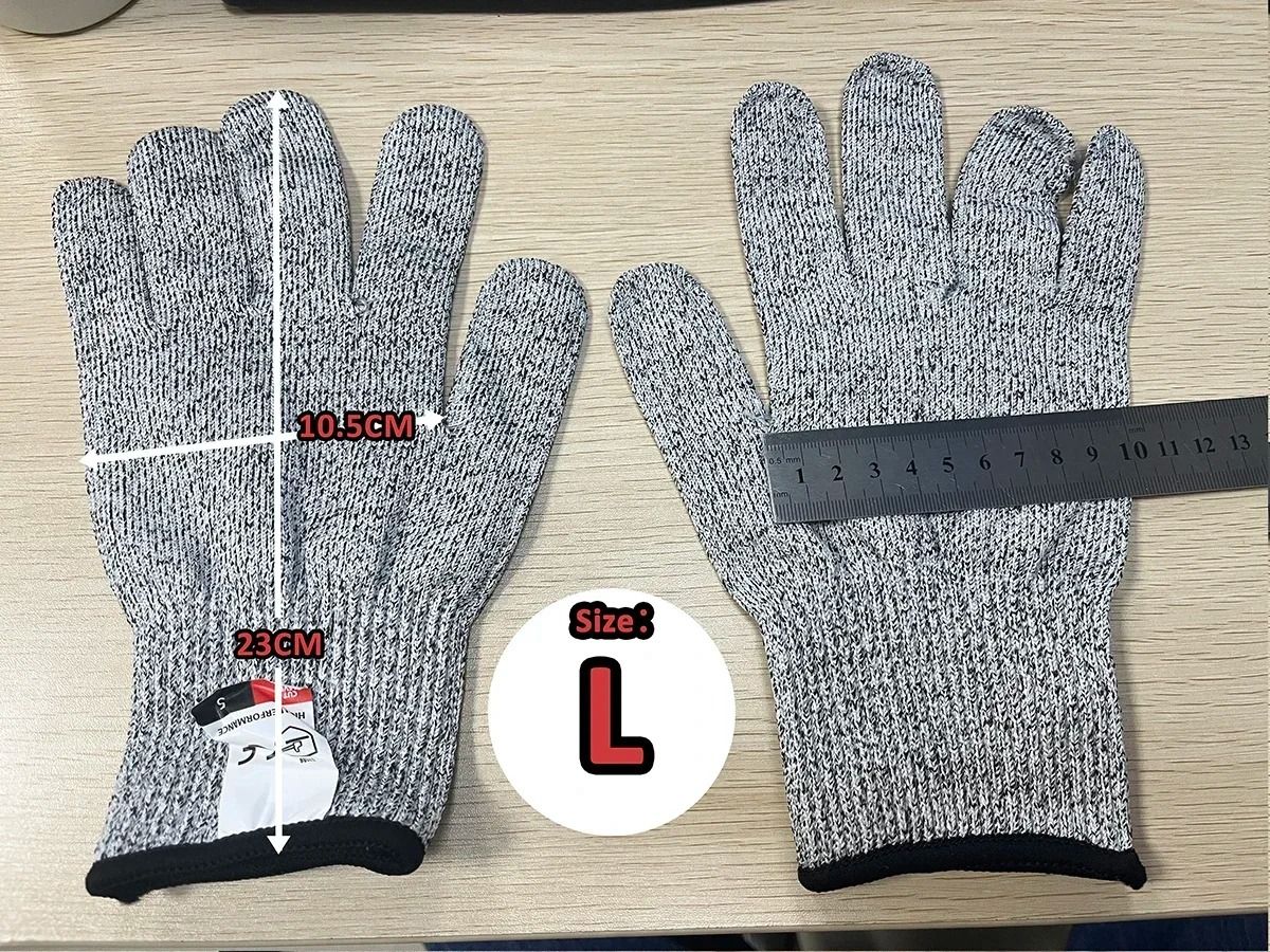 HPPE Level 5 Tactical Cut-Shield | Professional High-Strength Anti-Cut Protection & Industrial Safety Gloves