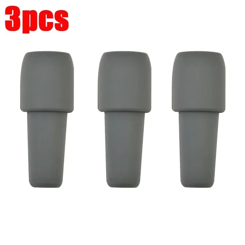 Universal Silicone Wine Bottle Stopper with Double Seal Leakproof Cap