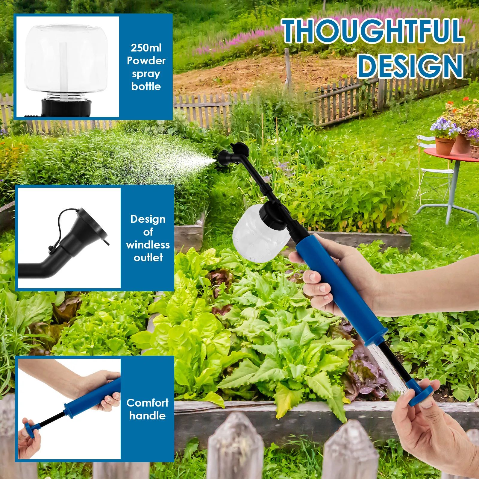 Handheld Powder Sprayer Duster