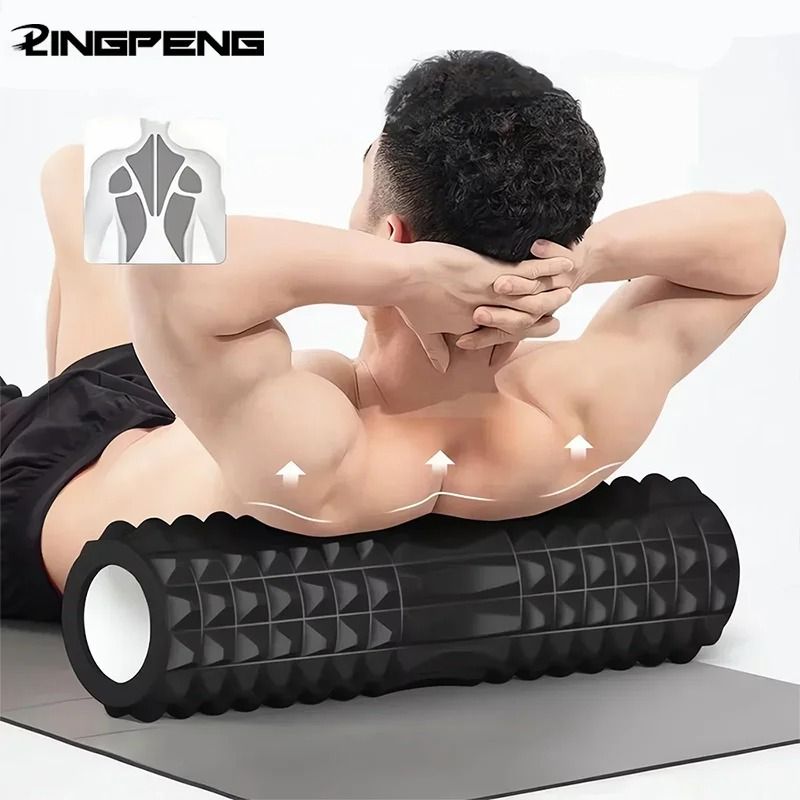 Foam Massage Roller Hollow Core Fitness Muscle Recovery Roller