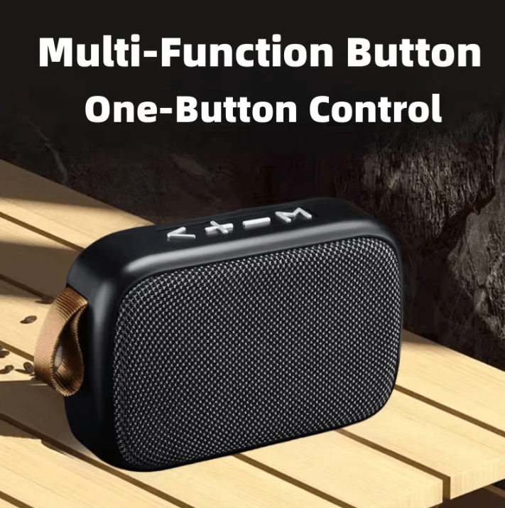G2 Portable Bluetooth 5.0 Speaker – Outdoor 3D Surround HiFi Wireless Sound Box Mini Loudspeaker