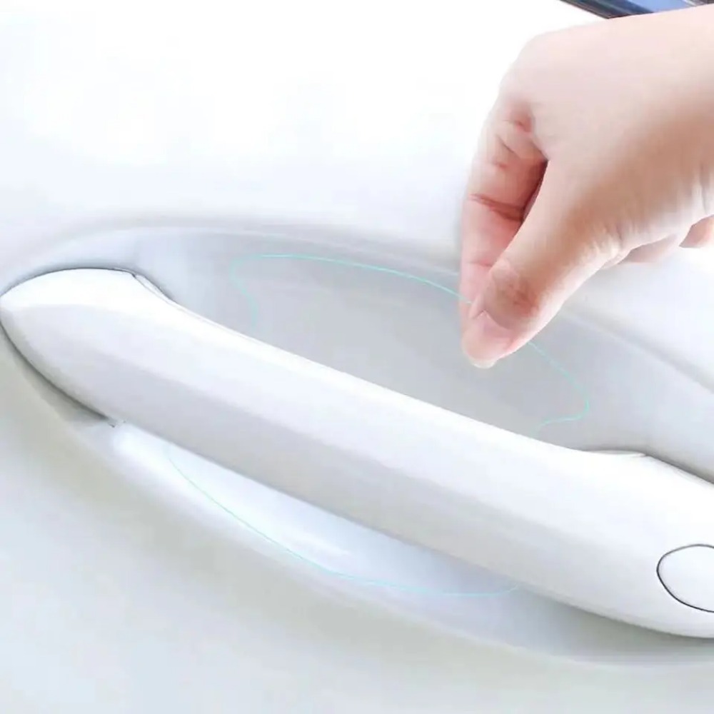 Car Door Bowl Anti-scratch Stickers Clear Protection Film for Door Handles