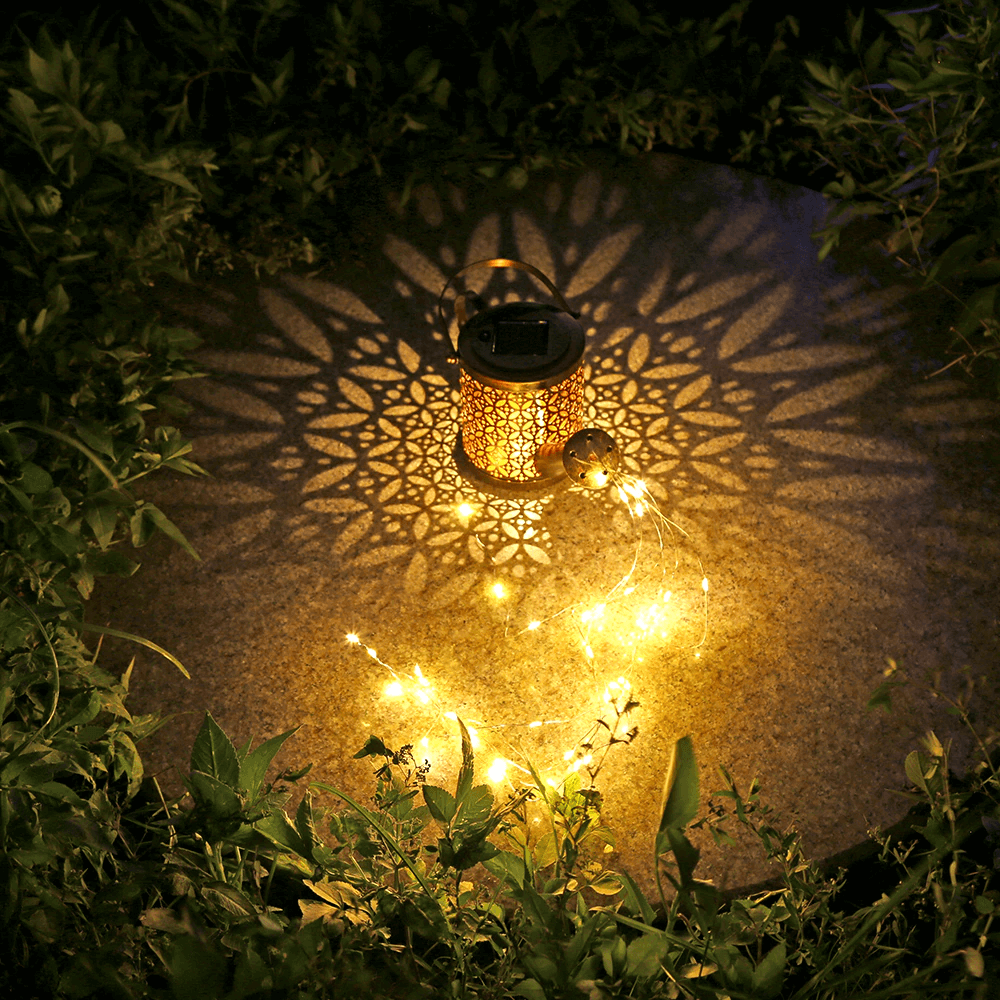 Starry Night Lamp Watering Can Light
