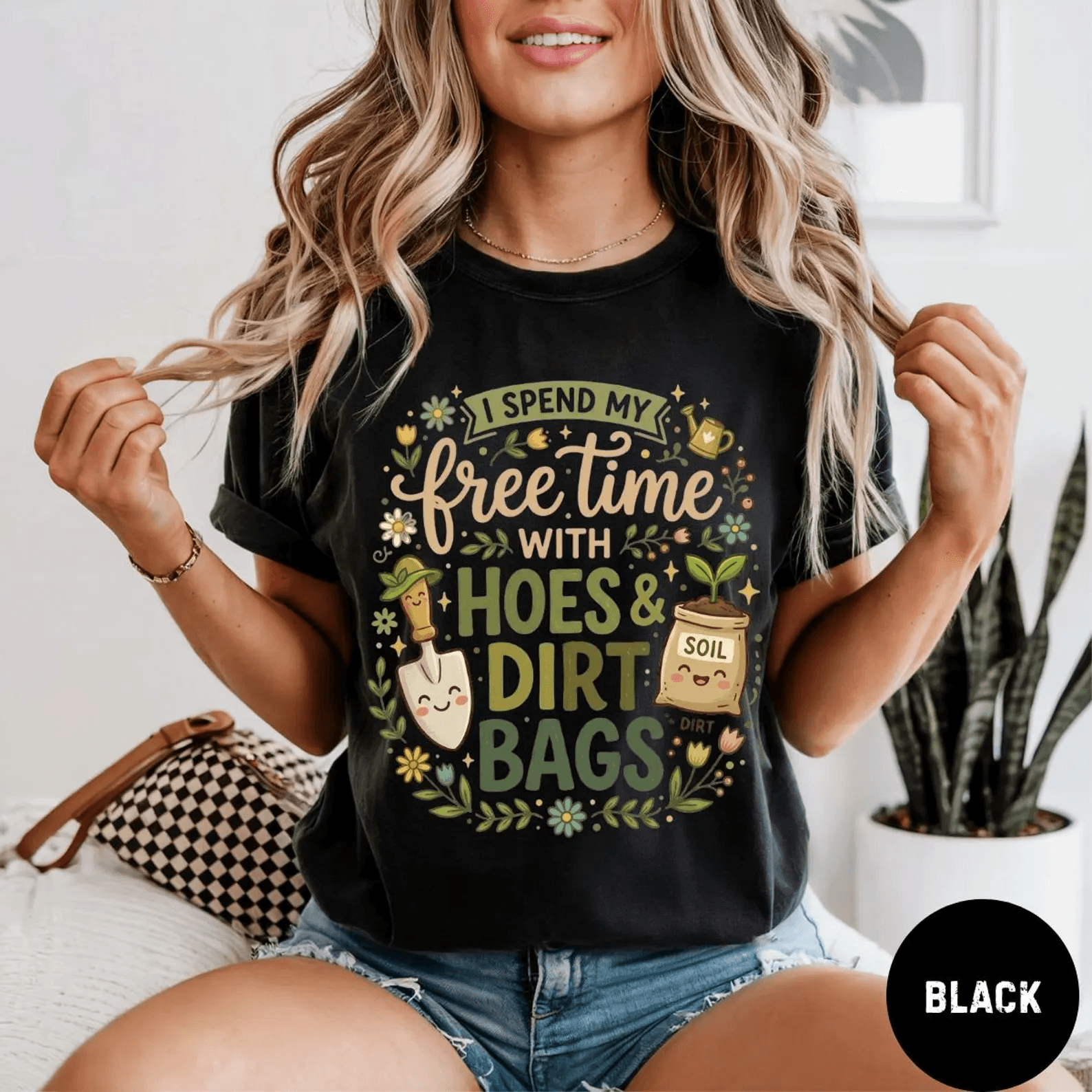 Comfort Colors I Bury Things Maybe Plants Maybe People Shirt Funny Gardening