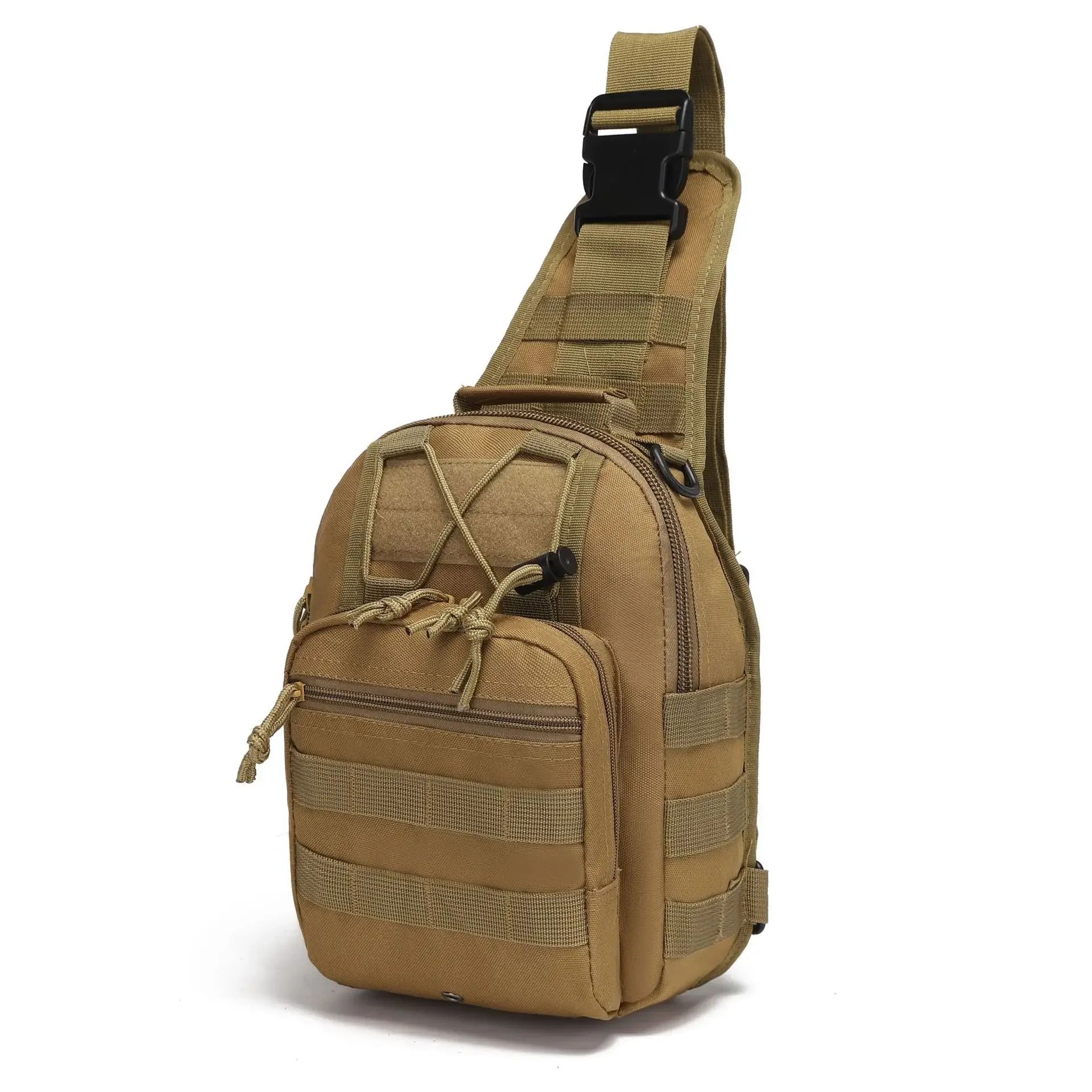 Outdoor Tactical Sling Chest Pack – Compact hiking chest pack for Cycling & Fishing