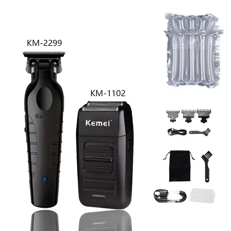 Kemei KM-2299 Professional Hair Clipper – Men's Hair Trimmer & Haircut Machine with Precision Cutting Blades
