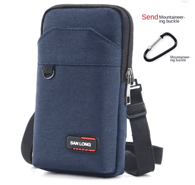 Mens Tactical Waterproof Waist Crossbody Bag