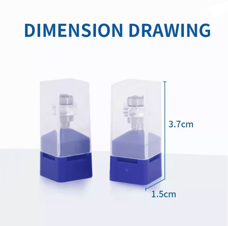 LumiDent LED Dental High Speed Handpiece with Ceramic Bearings and Push Button Design