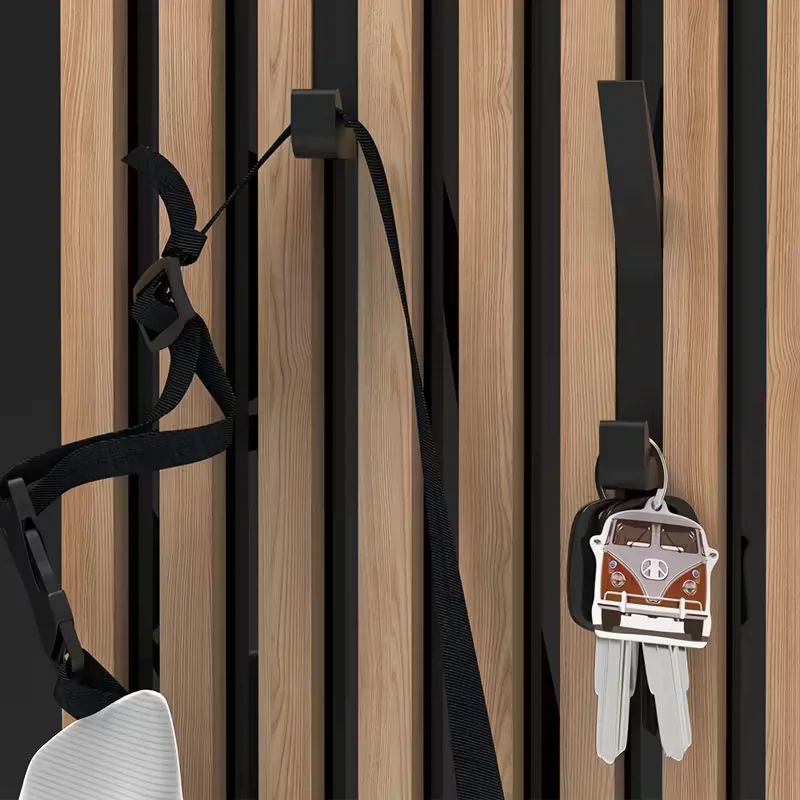 No-Drill Acoustic Panel Hooks for Easy Wall Mounting and Soundproofing Setup