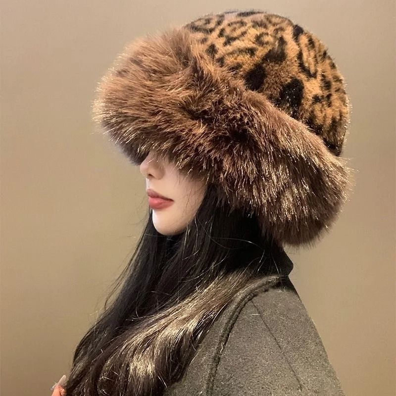 Plush Thermal Winter Fisherman Hat with Ear Protection