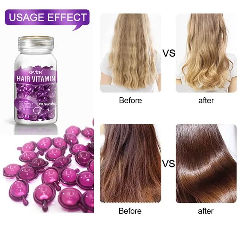 Advanced Hair Vitamin Capsule Treatment Oil