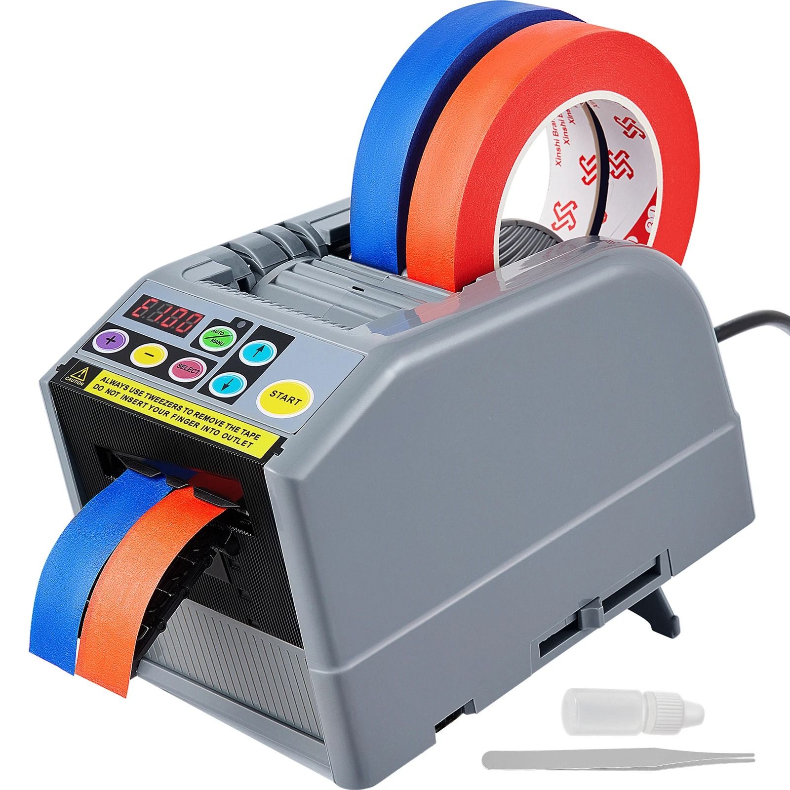 Automatic Tape Cutting Machine 6–60 mm Electric Dispenser