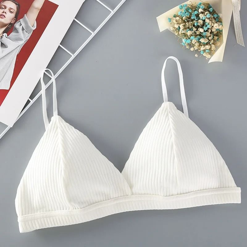 Essential Cotton Seamless Push-Up Bralette