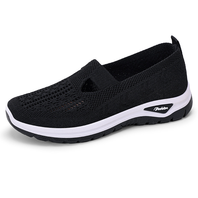 New Mesh Women Vulcanized Shoes, High Quality Women Sneakers, Slip On Flats Shoes, Women Loafers