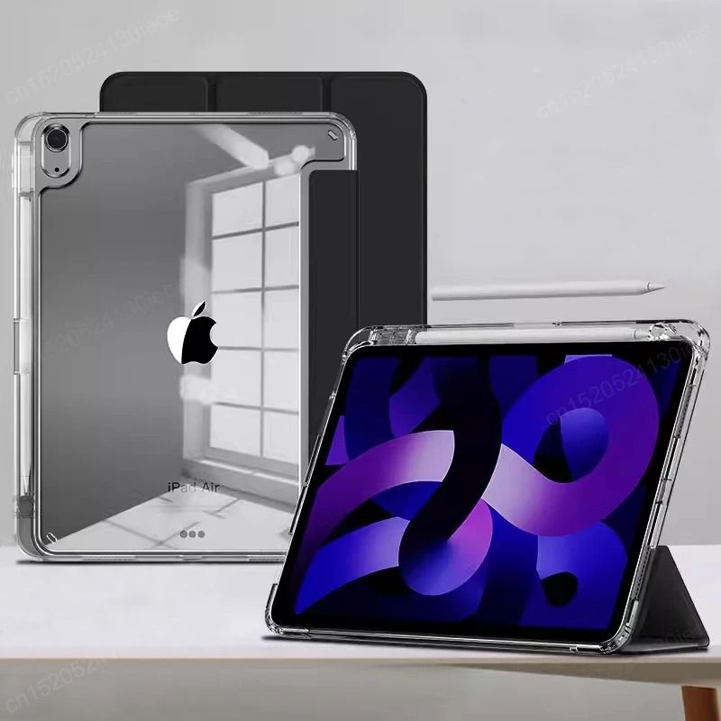 Magnetic iPad Case with Pencil Holder and Multi-Model Compatibility
