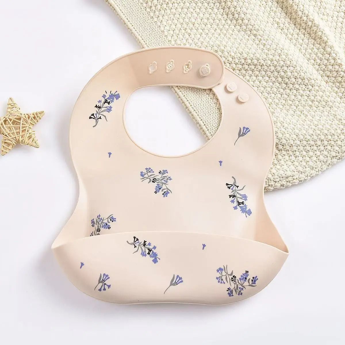 Tidy-Tots Ultra-Soft Silicone Feeding Bib