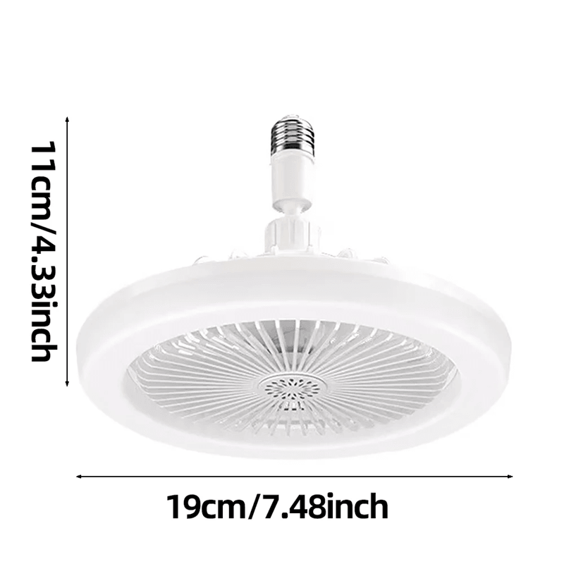 Miflame 3-in-1 Rotatable Ceiling Fan Light with Remote Control