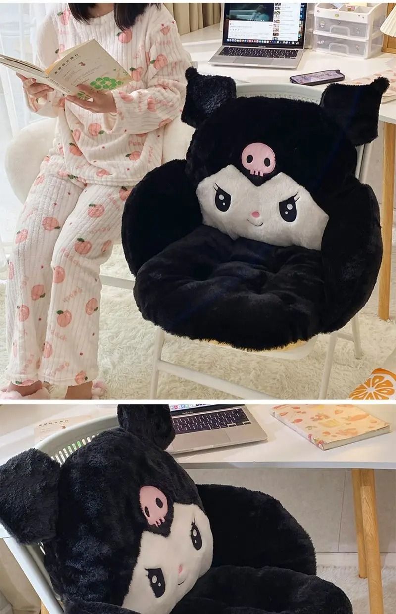 21.6 x 17.7 Inch Cartoon Character Plush Chair Cushion