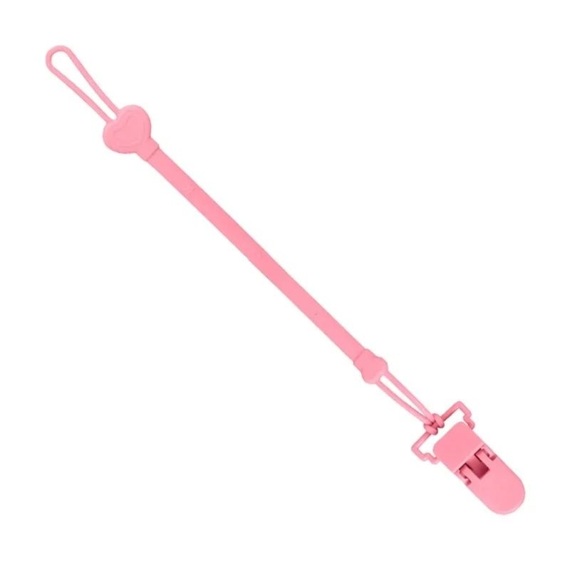 Flexible Silicone Pediatric Tether and Pacifier Strap
