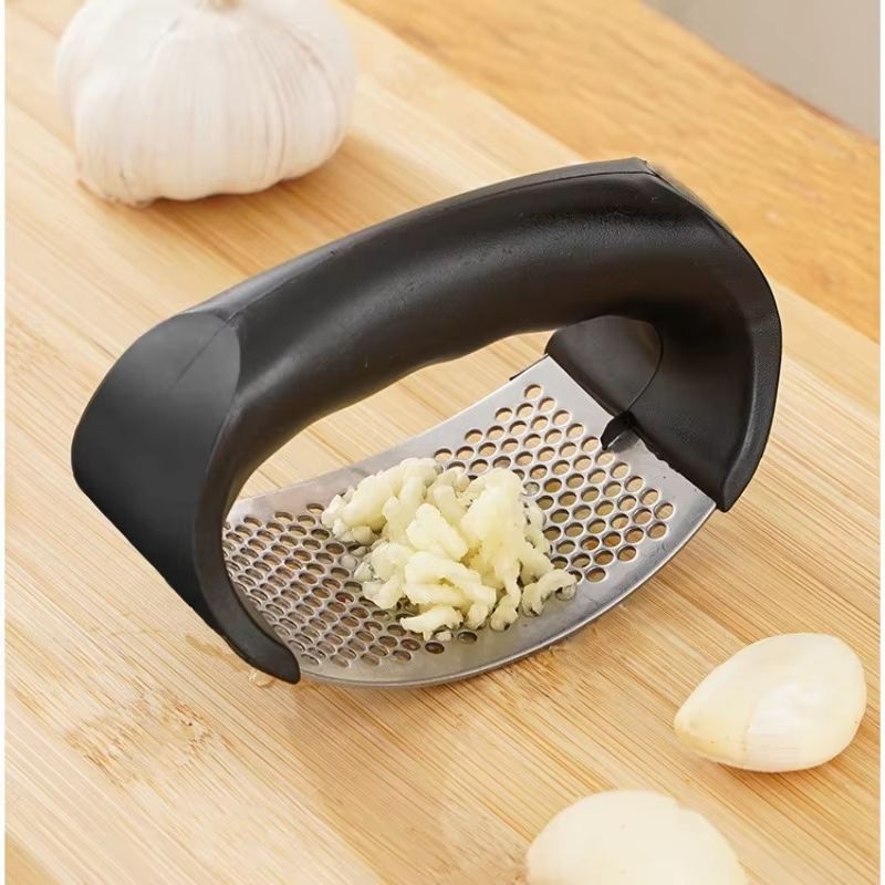 Heavy Duty Stainless Steel Garlic Press Manual Garlic Crusher Mincer Kitchen Tool