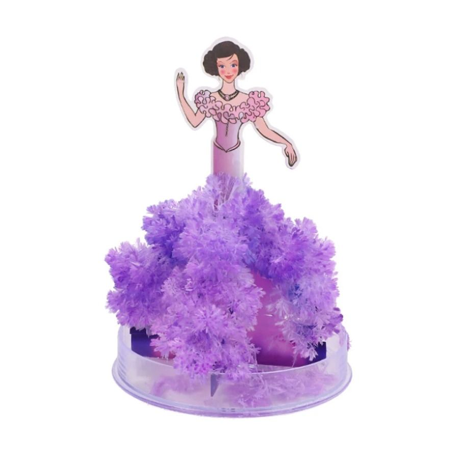 Magic Crystal Growing Christmas Tree Science Experiment Toy for Kids