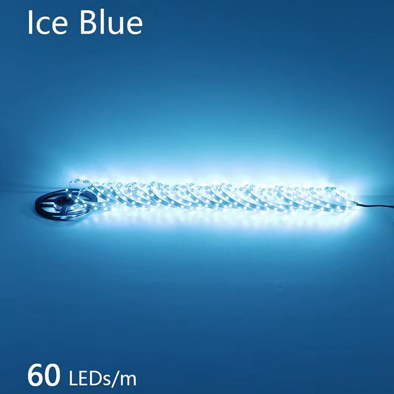 LumiFlex 2835 LED Strip Light – 5M Flexible Waterproof Light Strip DC12V/24V, 300–1200 LEDs, Cuttable Home Lighting Bar