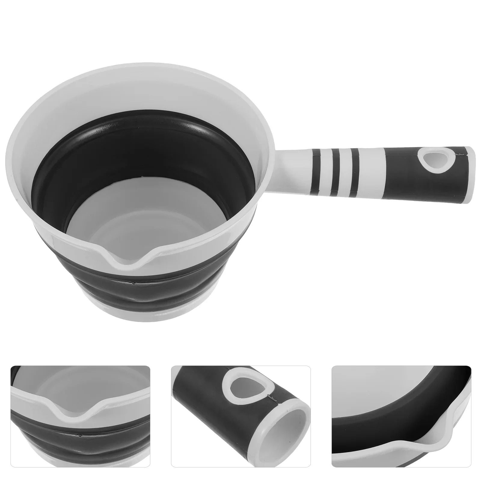 Portable Collapsible Silicone Water Ladle
