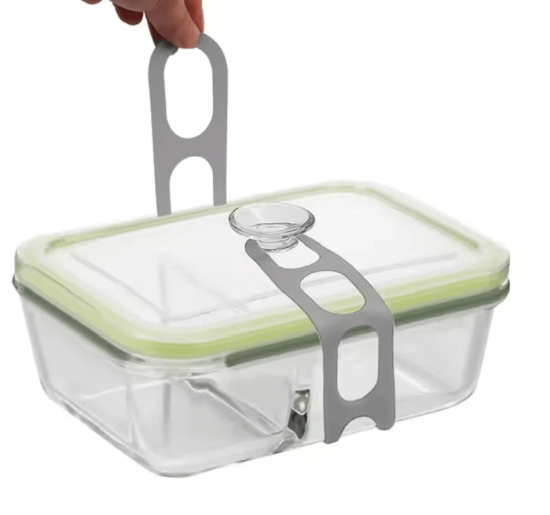 Reusable Silicone Elastic Pot Lid Strap Universal Food Container Holder