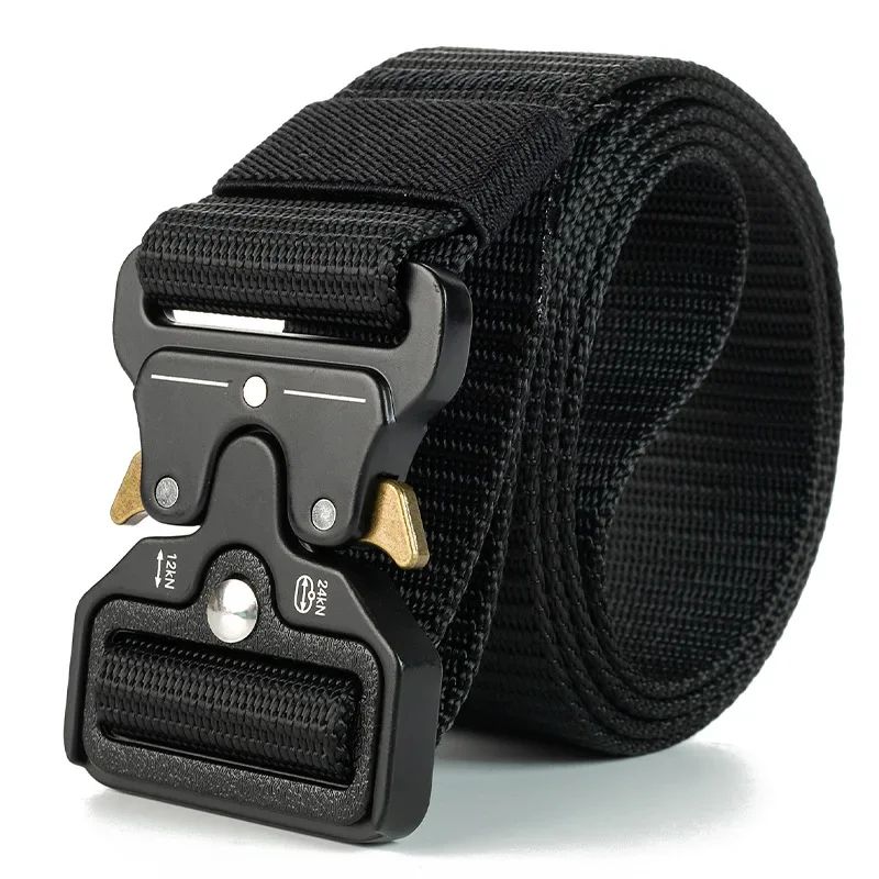 Quick Release Tactical Belt for Men & Women – Adjustable Nylon Military Belt