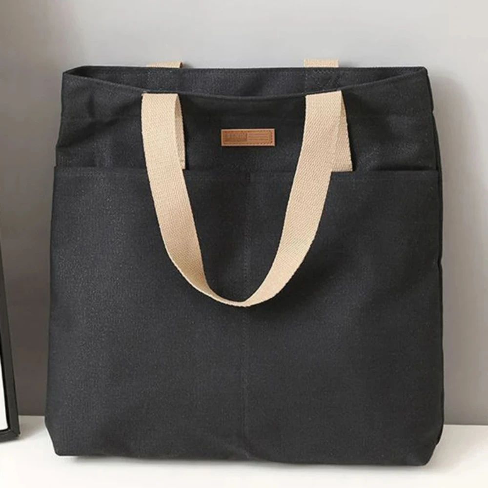 Women Canvas Tote Commuter Bag