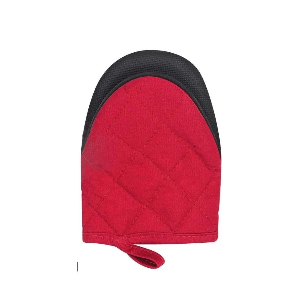 Professional High-Heat Resistant Silicone Mini Oven Mitts with Non-Slip Grip