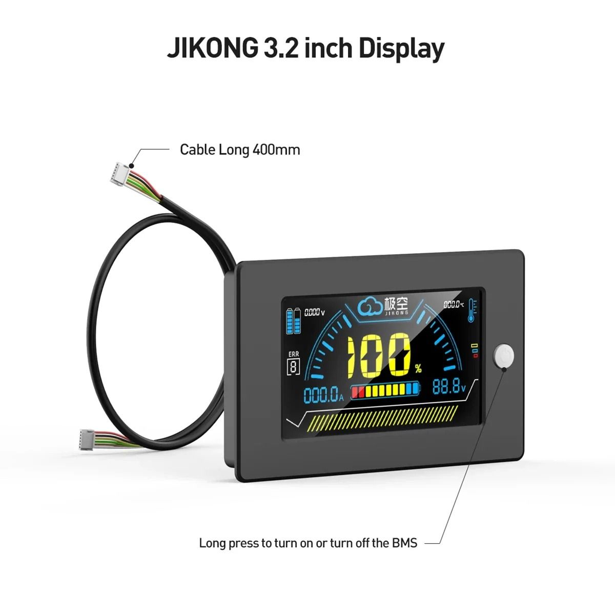 Jikong BMS 3.2 Inch LCD Display Power Board Accessory