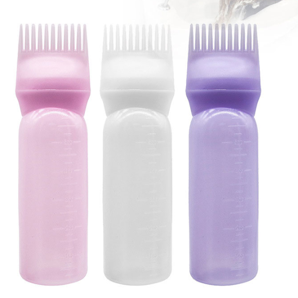 Salon Hair Oil Bottle Premium Hair Care Tools for Coloring, Dyeing & Styling