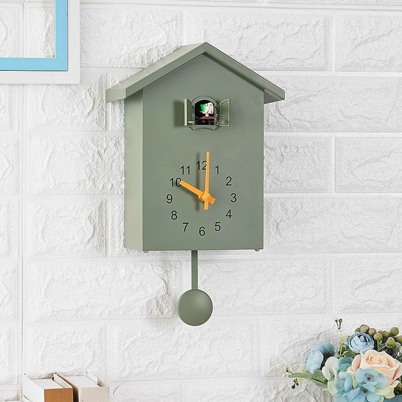 Modern Cuckoo Quartz Wall Clock