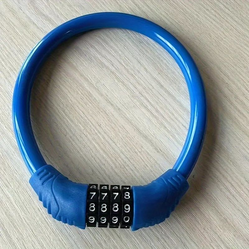 4 Digit Combination Bicycle Cable Lock