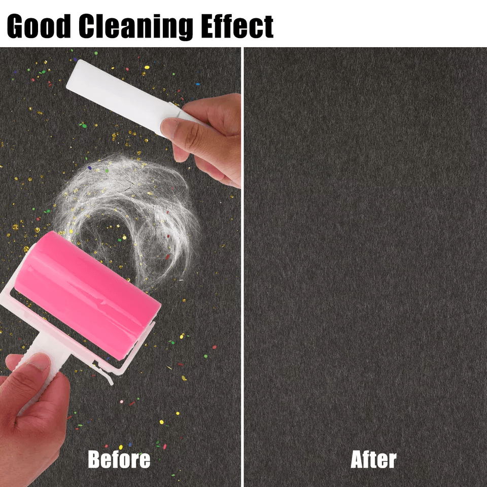 Washable Reusable Sticky Lint Roller for Clothes, Pet Hair and Dust Remover Tool for Home, Car, Couch & Travel Cleaning